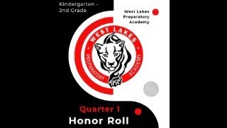 Q.1 K-2 Honor Roll