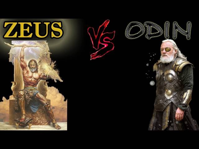 Odin Vs Zeus Who is Stronger Analysis- Battle of the Gods 