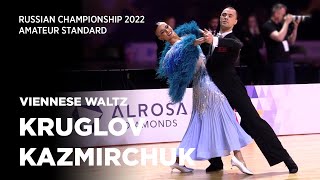 Igor Kruglov - Ekaterina Kazmirchuk | Viennese Waltz | F | Amateur St | Russian Championship 2022