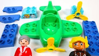 Learn to Build Duplo Airplane and Other Vehicles