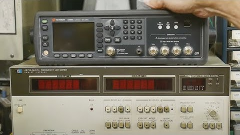 #1688 Keysight E4980A LCR Meter