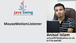 Java Swing Bangla Tutorial 74 : MouseMotionListener Net Worth