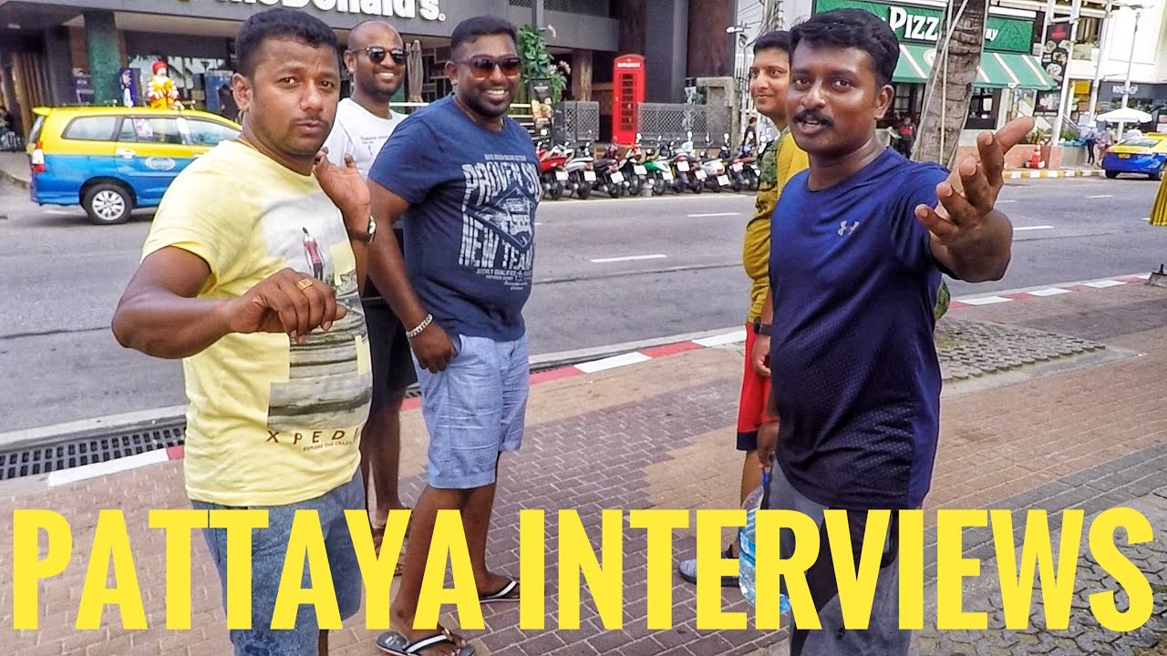 Street Interviews in Pattaya Thailand थाईलैंड