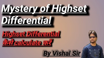 High set Differential Setting Calculation#P642/P643 Relay