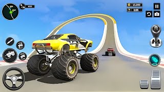 Monster Truck Mega Ramp Extreme Racing - Impossible GT Car Stunts Driving - Android GamePlay #1 screenshot 1