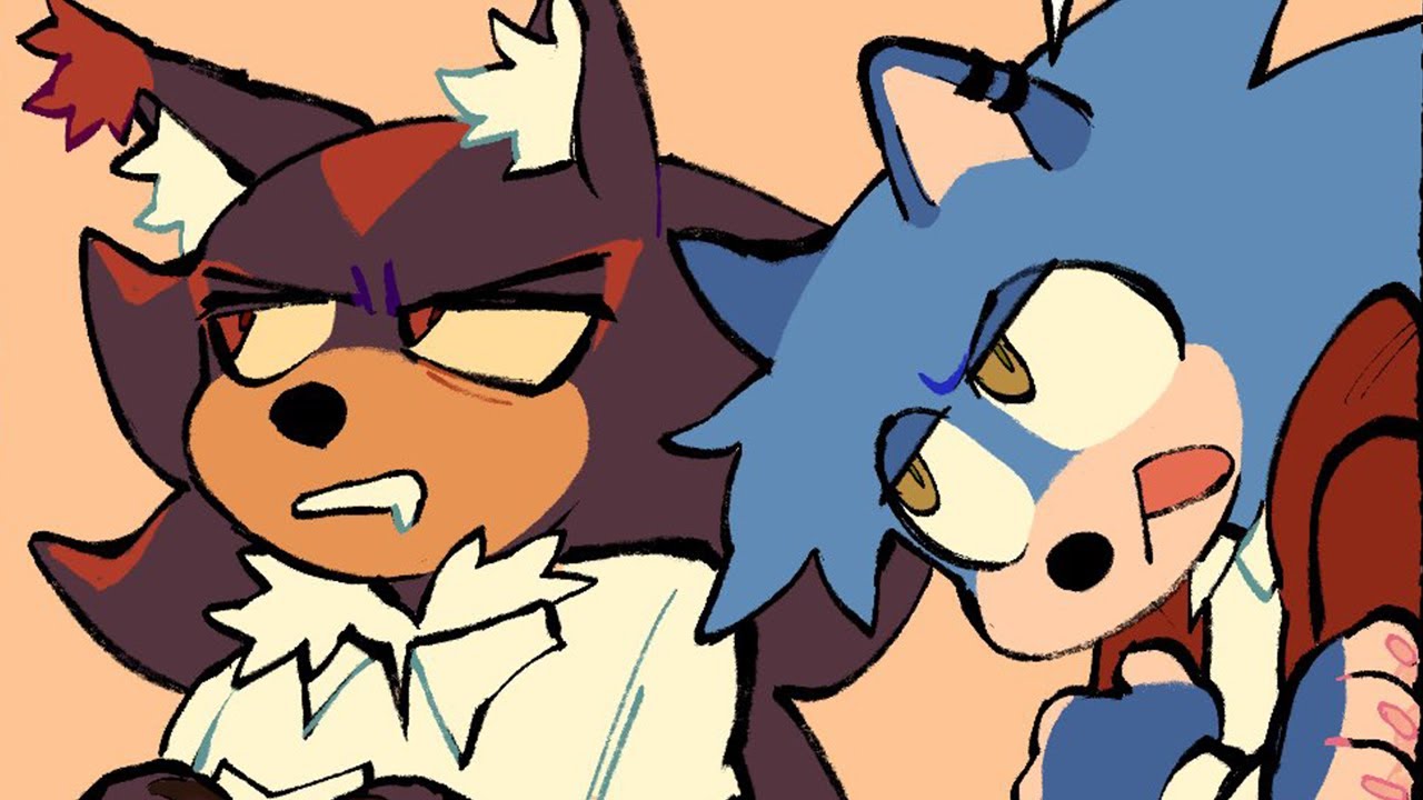 Sonadow - High School AU | Sonic Comic Dub | Sky Comic