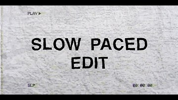 Tharun Speaks Video Editing | Assignment No.2 | Slow Paced