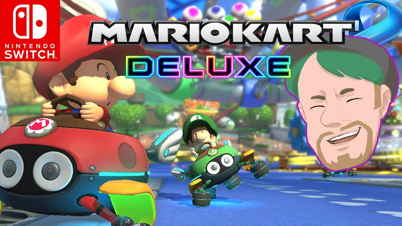Alla får vara med! | Mario kart 8 Deluxe (Nintendo switch)