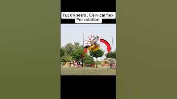 How to do Front flip 🤸 Front flip Analysis Avoid these mistakes 💯. #short