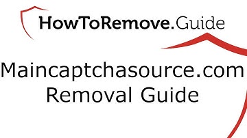 Remove Maincaptchasource Virus