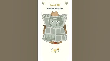 DOP 2: Delete One Part solution Level 106 Android. IOS walkthrough Gameplay #shorts #aounsquad