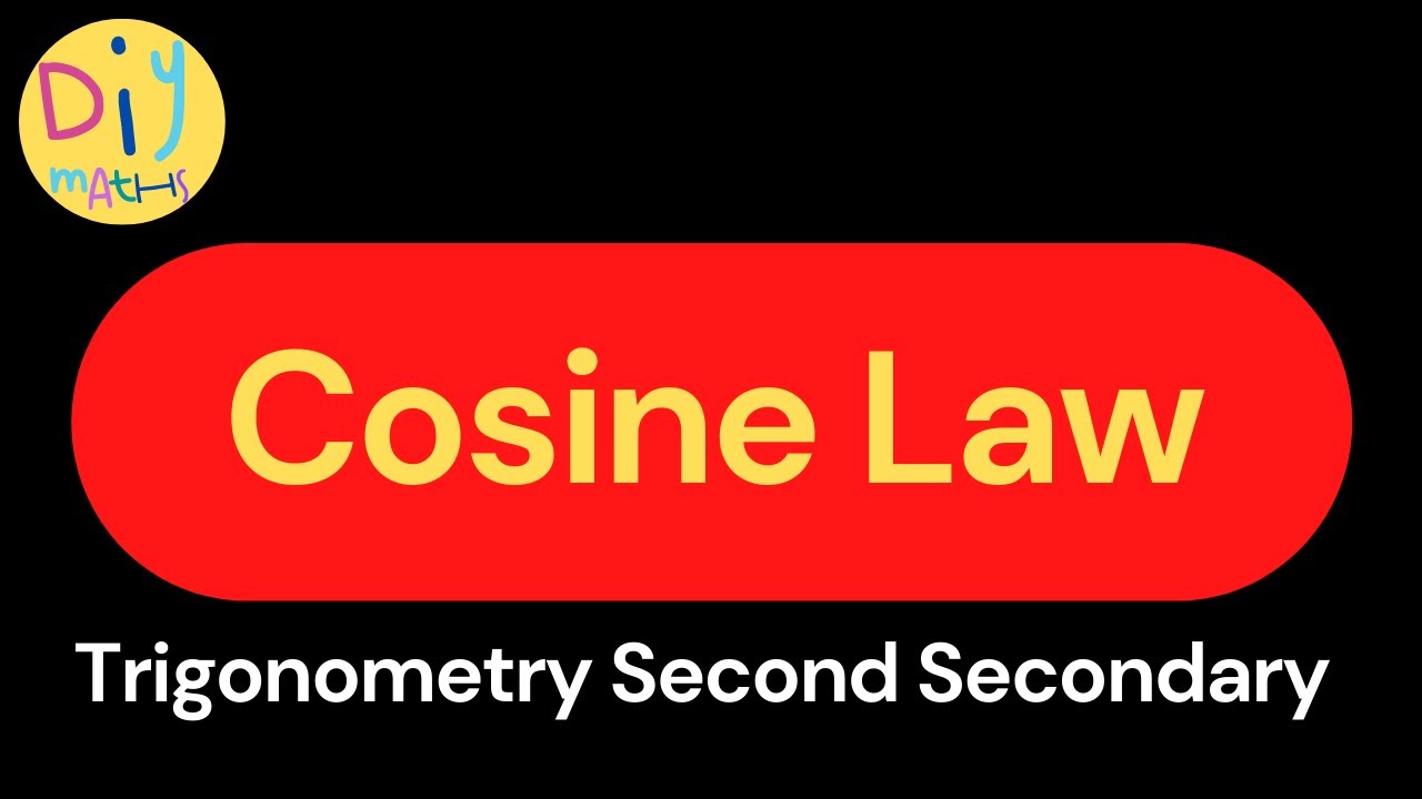 Math Second Secondary 2022 | Cosine Law | رياضيات لغات تانية ثانوي ٢٠٢٢