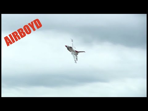 Thunderbirds Arrive At Hill AFB