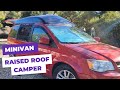 Adding tons of storage with a high top minivan conversion