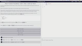 Object Oriented Programming: Create a Basic JavaScript Object