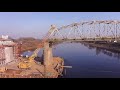 Полоцк  Реконструкция моста, част 2
