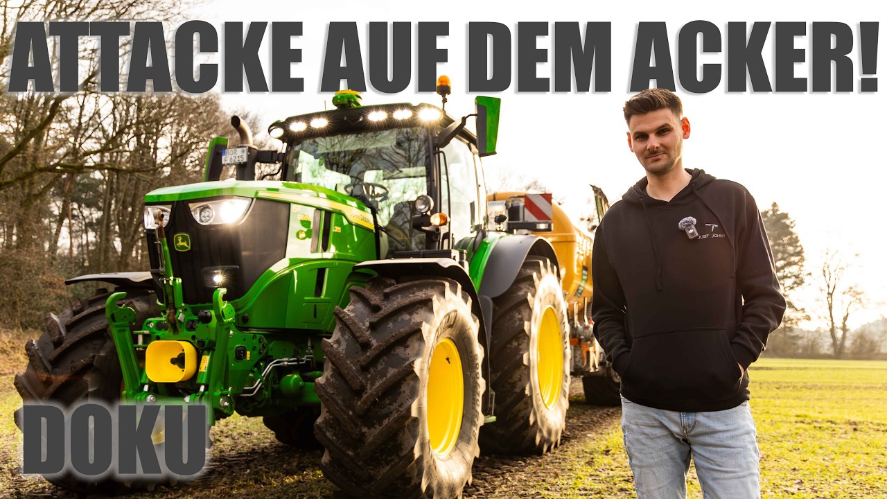 Attacke! - Es geht los!💩 Tobi bringt Gülle aus | Doku