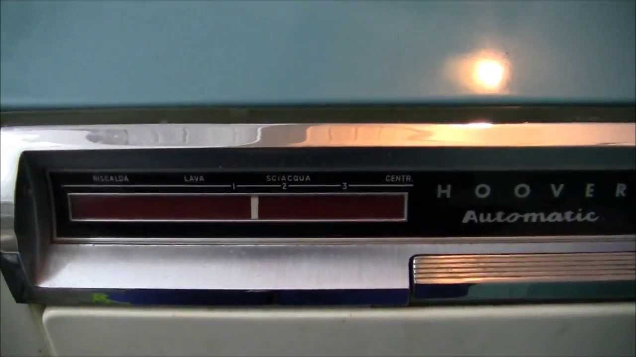 hoover keymatic - test centrifuga spinning test - schleudern test - YouTube