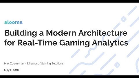 Up your game with real time custom gaming analytics