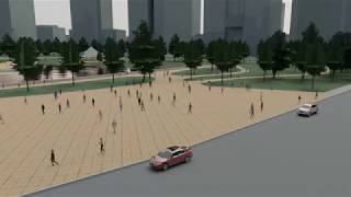 City: traffic, pedestrians and crowds screenshot 1