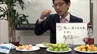 【梅酒ソムリエ】1週間で造るヘルシー梅酒ブランデー