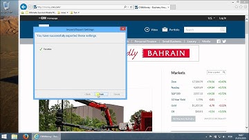 Backup and Restore bookmarks on internet explorer
