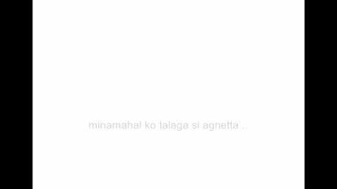 "Para Kay AGNETTA." After 8 years by Jomar Roxas