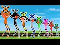 【 踏切アニメ 】キャラクターを見つける🐹🐸🐰Sprunki Incredibox as Fumikiri Railroad Crossings Meme