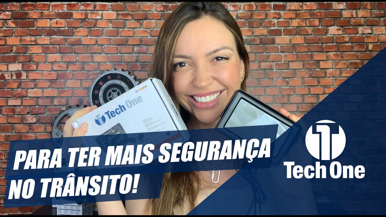 Kit Monitor com Câmera de Ré e Frontal Borboleta Tech One - YouTube