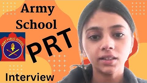 AWES PRT teacher Interview | APS Army public school Primary teacher interview | PD Classes