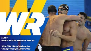 NEW WORLD RECORD 🚨🚨 | Men’s 4x50m Medley Relay