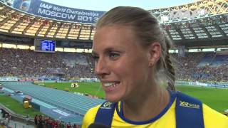 Moscow 2013 - Emma GREEN TREGARO SWE - High Jump Women - Final - 5th