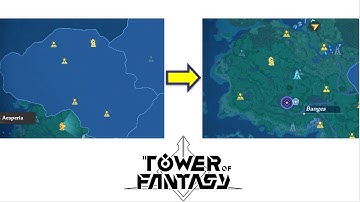 How to show MAP (details) in Tower of Fantasy