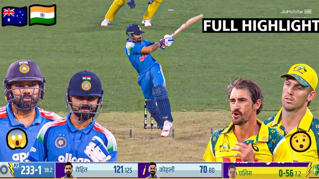 IND vs AUS 3rd ODI Full Highlights 2025 | India vs Australia 3rd ODI ...
