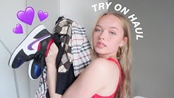 TRY ON CLOTHING HAUL (urban outfitters, depop + jordan 1’s)