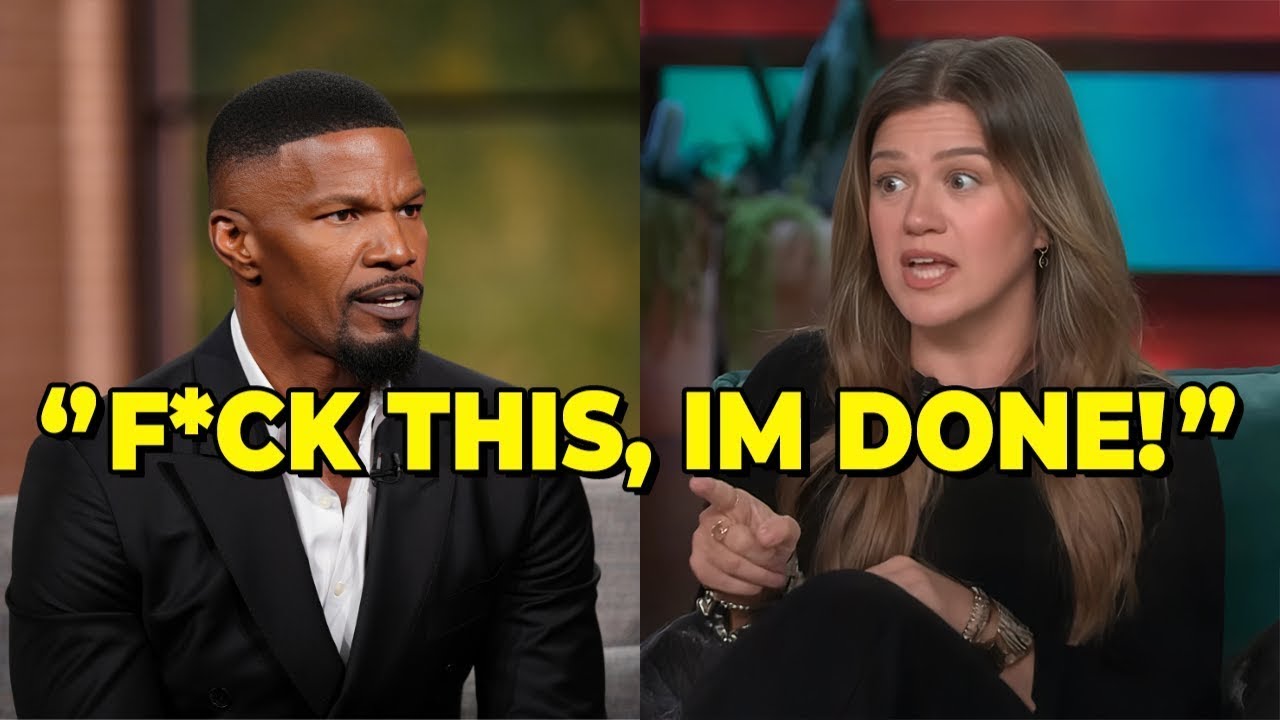 Jamie Foxx R. Kelly Jamie Foxx Walked Off Kelly Clarkson’s Show After Heated Confrontation ...