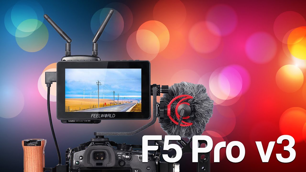 FeelWorld F5 Pro 5.5 V2 4K HDMI IPS Touchscreen Monitor F5PRO