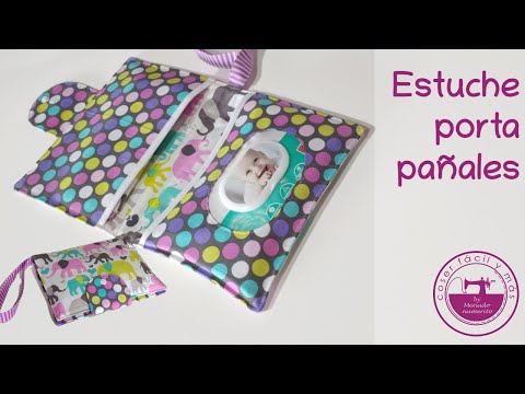 Estuche para pañales y toallitas