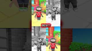 Talking tom vs Talking tom2 #shorts #tom #cat #challenge #funny #mytalkingtom #talkingtom #trend1