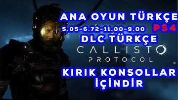 The Callisto Protocol Türkçe Yama Sorunsuz(Ps4)