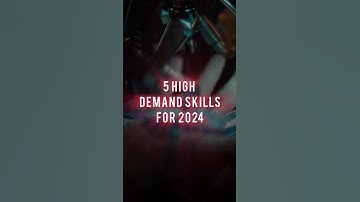 5 High Demand Skills for 2024