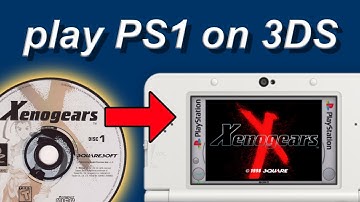 How to play PS1 games on 3DS - 2024