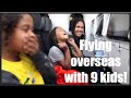 Flying overseas as a LARGE FAMILY of 12 Altogether !!! 😮