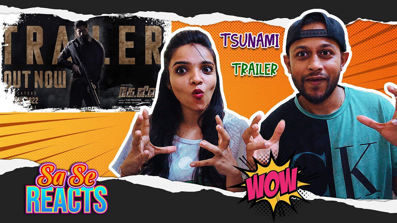 KGF Chapter 2 Trailer Tamil REACTION | Yash, Sanjay Dutt | Prashanth Neel | MUMBAI TAMIL COUPLE