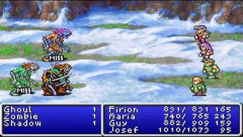 Final Fantasy 2 GBA | Josef, Snow Craft, Snow Cavern | Part 4