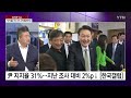 尹 지지율 33%...민주 7%p 올라 34%, 국민의힘과 동률 [갤럽] / YTN