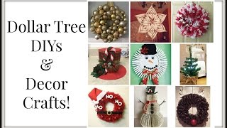 Dollar Tree DIYs and Decor | Holiday Craft Inspiration