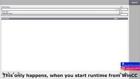 Siemens TIA Portal HMI tutorial  - Recipes & Recipe view (WinCC)