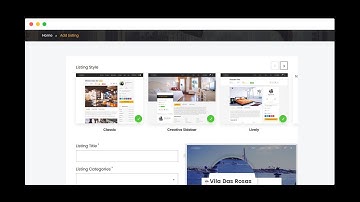 Building Add Listing page with Wiloke Design AddListing