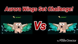 Growtopia - Aurora Wings Set Challenge New Set - Growtopia